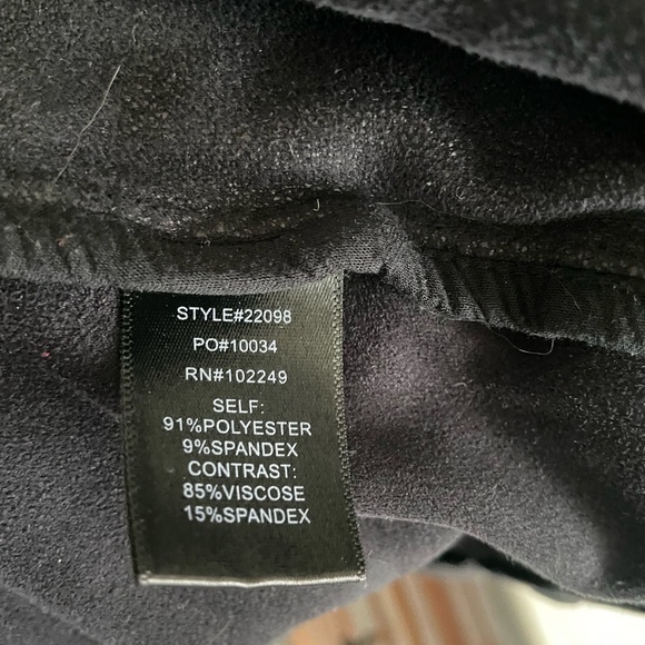 Black draped jacket - Picture 6 of 14